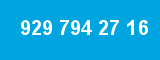 929 794 27 16